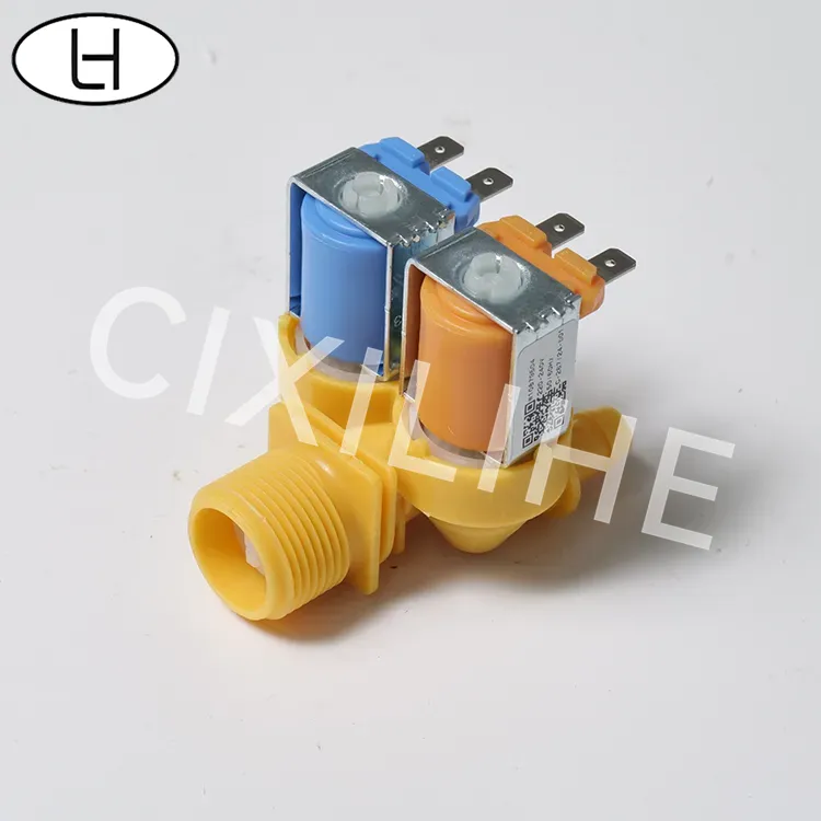 Válvula Solenoide de Lavadora de Doble Vía