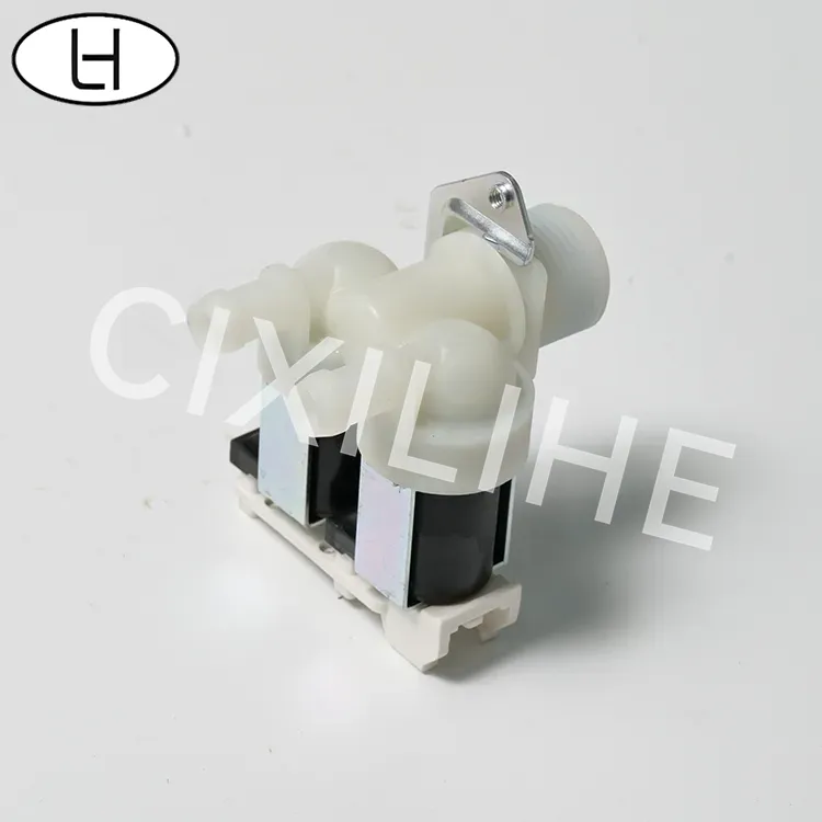 Válvula solenoide para lavadora de fácil instalación