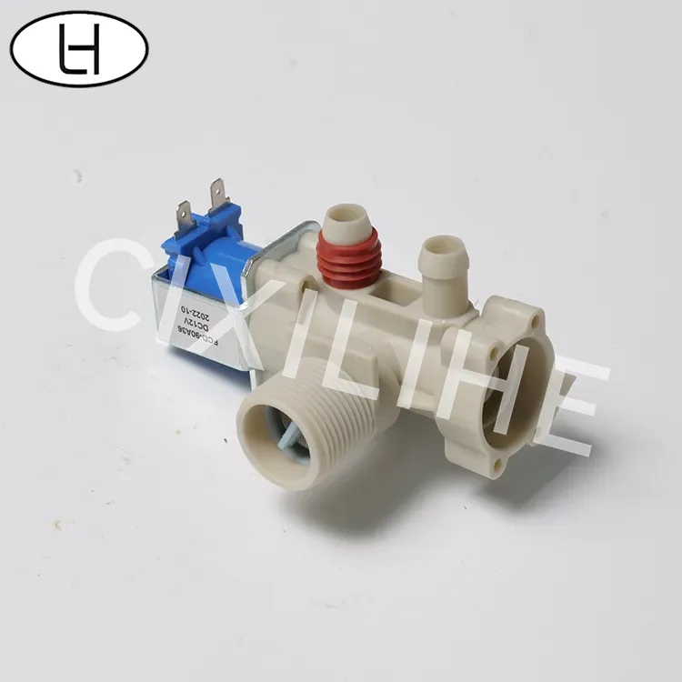 Válvula solenoide de lavadora de bajo ruido