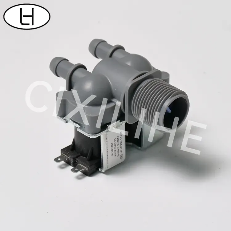 Válvula solenoide para lavadora de 2 vías con certificación de seguridad